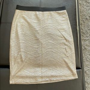 Gold skirt